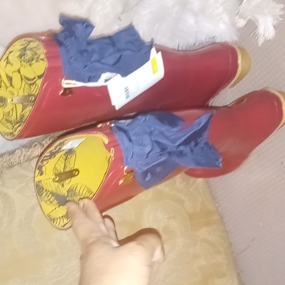 COPY - πNWT-Joules Rain Boots w Navy Bowsπππβ¦.Still Available ππ - Picture 8 of 9